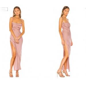 Michael Costello x REVOLVE Braxton Dress in Rose